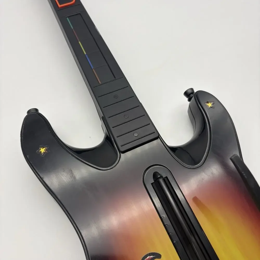 Guitar Hero PS3 Sunburst Wireless Guitar 95451.805 Red Octane no dongle Tested